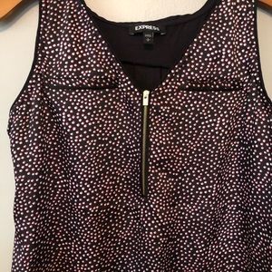Express Pink Dot Hudson Tank Size Small